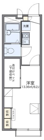 平野駅 徒歩15分 2階の物件間取画像